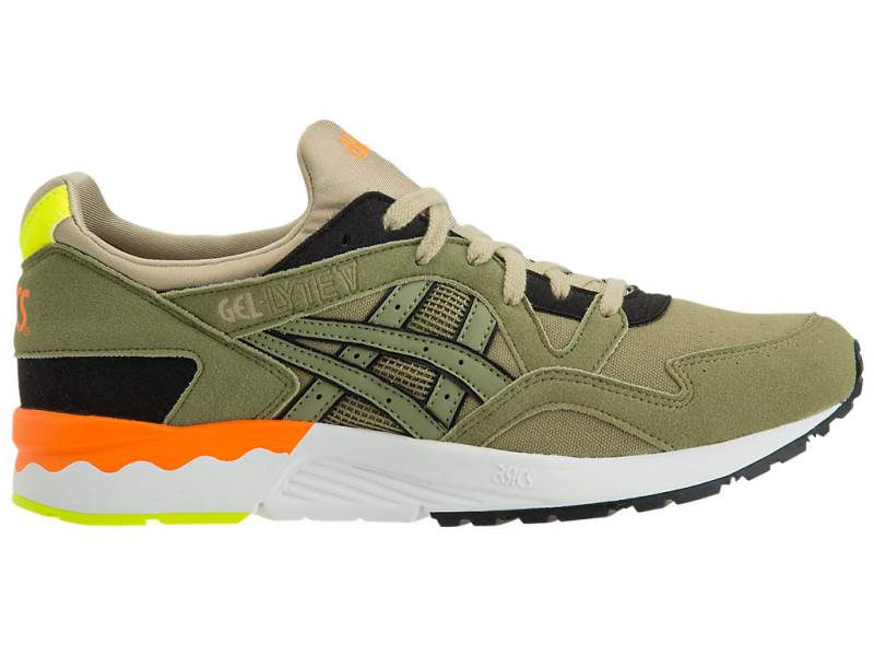 Tênis Asics GEL-LYTE V Homem Verde Oliva, 7680A508.121